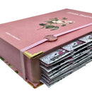 Bíblia Sagrada Letra Hipergigante PPM Capa Dura Flor Rosa Feminina Com Harpa e Abas Adesivas ARC