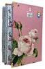 Bíblia Sagrada Letra Hipergigante PPM Capa Dura Flor Rosa Feminina Com Harpa e Abas Adesivas ARC