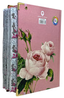 Bíblia Sagrada Letra Hipergigante PPM Capa Dura Flor Rosa Feminina Com Harpa e Abas Adesivas ARC