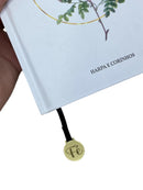 Bíblia Sagrada Letra Hipergigante PPM Capa Dura Flores Branca Feminina Com Harpa ARC Com Índice