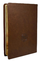 Bíblia Aplicão Para a Vida Marrom Letra Grande Flexivel ARC - CPP