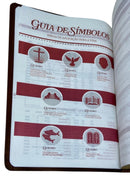 Bíblia Aplicão Para a Vida Marrom Letra Grande Flexivel ARC - CPP