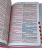Bíblia Cor Rosa Letra Gigante Capa Semi flexível Com Harpa e Índice Colorida Arc