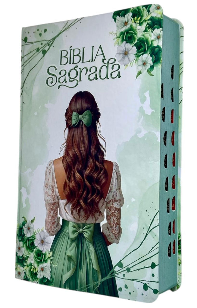 Bíblia Sou Amada Letra Gigante Capa Semi Flexivel Com Índice Lateral - Arc