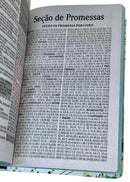 Kit 2 Bíblias Sagrada Feminina  - Capa Semi Flexivel Letra Gigante Sou Amada e Deus é Bom - Arc