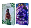 Kit 2 Bíblias Sagrada Feminina- Capa Semi Flexivel Letra Gigante Sou Amada e Amor Eterno - Arc