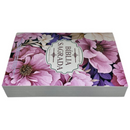 Bíblia Jardim Lilás Letra Gigante Capa Brochura Com Harpa Feminina Arc