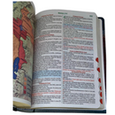 Bíblia Cor Marrom Letra Gigante Capa Laminada Com Harpa e Índice Feminina e Masculina Arc