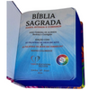 Bíblia Leão Aquarela Letra Grande Capa Dura Com Harpa Feminina Arc