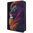 Bíblia Leão Celestial Letra Gigante Capa Flexível Com Harpa e Índice Feminina Arc