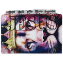 Bíblia Leão Coroa Letra Gigante Capa Dura Com Harpa E Abas Adesivas Feminina Arc