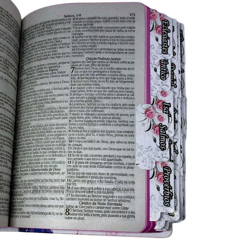 Bíblia Leão Coroa Letra Gigante Capa Dura Com Harpa E Abas Adesivas Já Coladas Feminina Arc