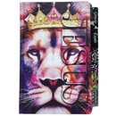 Bíblia Leão Coroa Letra Gigante Capa Dura Com Harpa E Abas Adesivas Já Coladas Masculina Arc