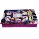 Bíblia Leão Coroa Letra Gigante Capa Dura Com Harpa E Índice Feminina Arc