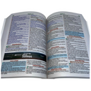 Bíblia Leão P&B Letra Gigante Capa Brochura Com Harpa Masculina Arc