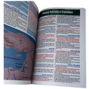 Bíblia Leão Desenho Letra Gigante Capa Brochura Com Harpa Masculina Arc