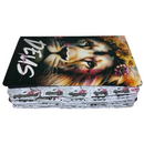 Bíblia Leão Deus Pai Letra Gigante Capa Dura Com Harpa E Abas Adesivas Já Coladas Feminina Arc