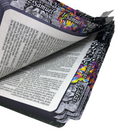 Bíblia Leão Deus Pai Letra Gigante Capa Dura Com Harpa E Abas Adesivas Já Coladas Feminina Arc