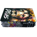 Bíblia Leão Deus Pai Letra Gigante Capa Dura Com Harpa E Abas Adesivas Feminina Arc