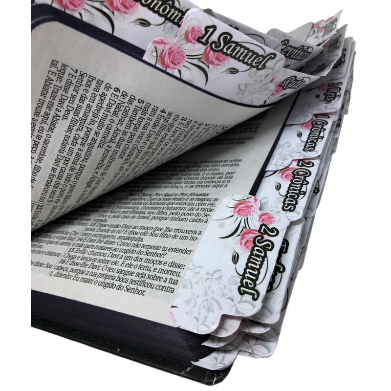 Bíblia Leão Deus Pai Letra Gigante Capa Dura Com Harpa E Abas Adesivas Já Coladas Feminina Arc
