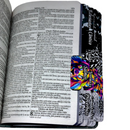 Bíblia Leão Deus Pai Letra Gigante Capa Dura Com Harpa E Abas Adesivas Feminina Arc