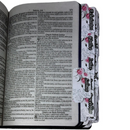 Bíblia Leão Deus Pai Letra Gigante Capa Dura Com Harpa E Abas Adesivas Já Coladas Feminina Arc