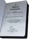 Bíblia Leão Deus Pai Letra Gigante Capa Dura Com Harpa Feminina Arc