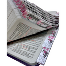 Bíblia Leão Estrela Color Letra Gigante Capa Flexível Com Harpa E Abas Feminina Arc