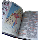 Bíblia Leão Estrela Color Letra Gigante Capa Flexível Com Harpa E Abas Feminina Arc