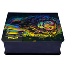 Bíblia Leão Inteiro Letra Grande Capa Dura Com Harpa Masculina Arc