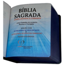 Bíblia Leão Inteiro Letra Grande Capa Dura Com Harpa Masculina Arc