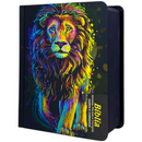 Bíblia Leão Inteiro Letra Grande Capa Dura Com Harpa Masculina Arc