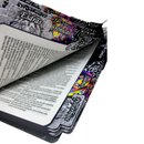 Bíblia Leão Jardim Letra Gigante Capa Dura Com Harpa E Abas Adesivas Já Coladas Masculina Arc