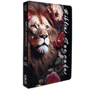 Bíblia Leão Jardim Letra Gigante Capa Dura Com Harpa E Índice Feminina Arc