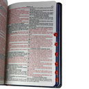 Bíblia Leão Jardim Letra Gigante Capa Dura Com Harpa E Índice Feminina Arc