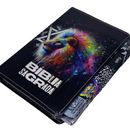 Bíblia Leão Perfil Color Letra Gigante Capa Flexível Com Harpa E Abas Coladas Masculina Arc