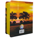 Bíblia Leão Paisagem Letra Grande Capa Dura Com Harpa Masculina Arc