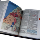 Bíblia Leão Real Letra Grande Capa Flexível Com Harpa e Índice Masculina Arc