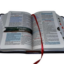 Bíblia Leão Real Letra Grande Capa Flexível Com Harpa e Índice Masculina Arc