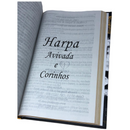 Bíblia Leão Rei Letra Jumbo Capa Dura Com Harpa Masculina Arc