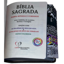 Bíblia Leão Sempre Foi Deus Letra Gigante Capa Flexível Com Harpa E Abas Coladas Masculina Arc