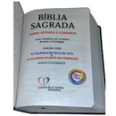 Bíblia Leão Universo Letra Hipergigante Capa Dura Com Harpa Masculina Arc