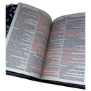 Bíblia Leão Yeshua Letra Gigante Capa Flexível Com Harpa E Abas Masculina Arc