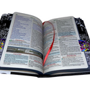 Bíblia Leão Yeshua Letra Gigante Capa Flexível Com Harpa E Abas Masculina Arc