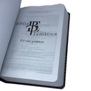 Bíblia Fé Em Prática Marrom Com Estudo Letra Gigante Capa Flexível Com Harpa Masculina Arc