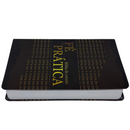 Bíblia Fé Em Prática Marrom Com Estudo Letra Gigante Capa Flexível Com Harpa Masculina Arc