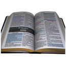 Bíblia Cor Marrom Letra Hipergigante Capa Laminada Com Harpa Caixa e Caneta Masculina Arc