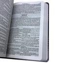 Bíblia Fé Em Prática Marrom Com Estudo Letra Gigante Capa Flexível Com Harpa Masculina Arc