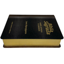 Bíblia Cor Marrom Letra Hipergigante Capa Laminada Com Harpa Caixa e Caneta Masculina Arc