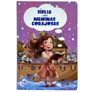 Bíblia Das Meninas Corajosas Lilás Letra Gigante Infantil Capa Dura Com Harpa Feminina Arc